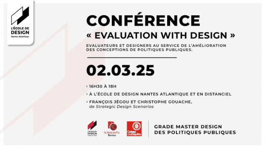 Conférence by Design "Evaluation with design"