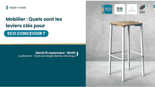 Conférence "Mobilier : Quels sont les leviers clés pour éco-concevoir ?"