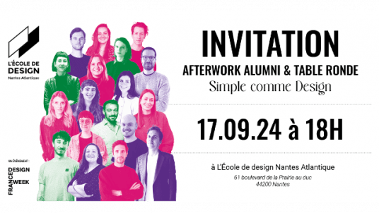 Afterwork alumni & Table Ronde : Simple comme design 